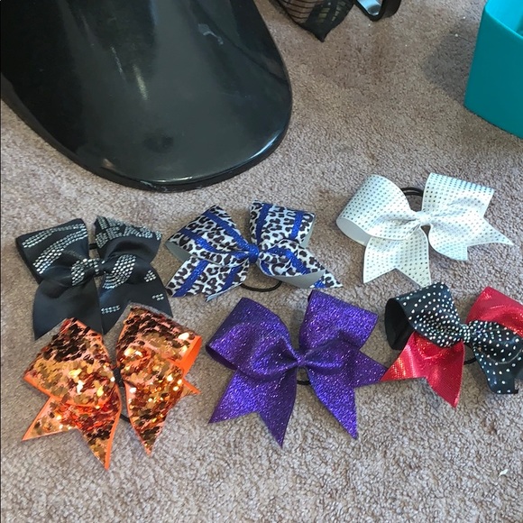 CHEER BOWS - $10 EACH - Picture 2 of 3